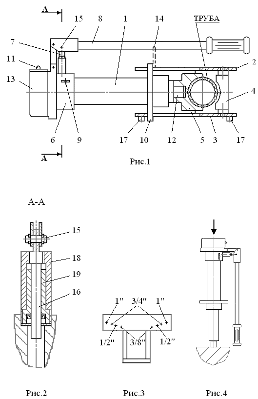 Трубогиб гидравлический схема устройство ТПГ-1Б