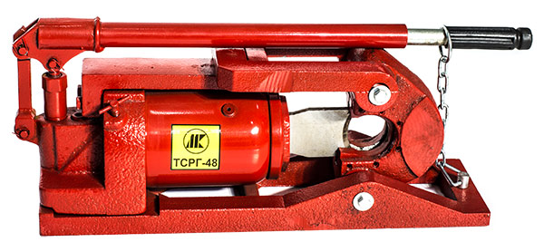 Тросорез стационарный ручной гидравлический ТСРГ-48 со встроенным насосом